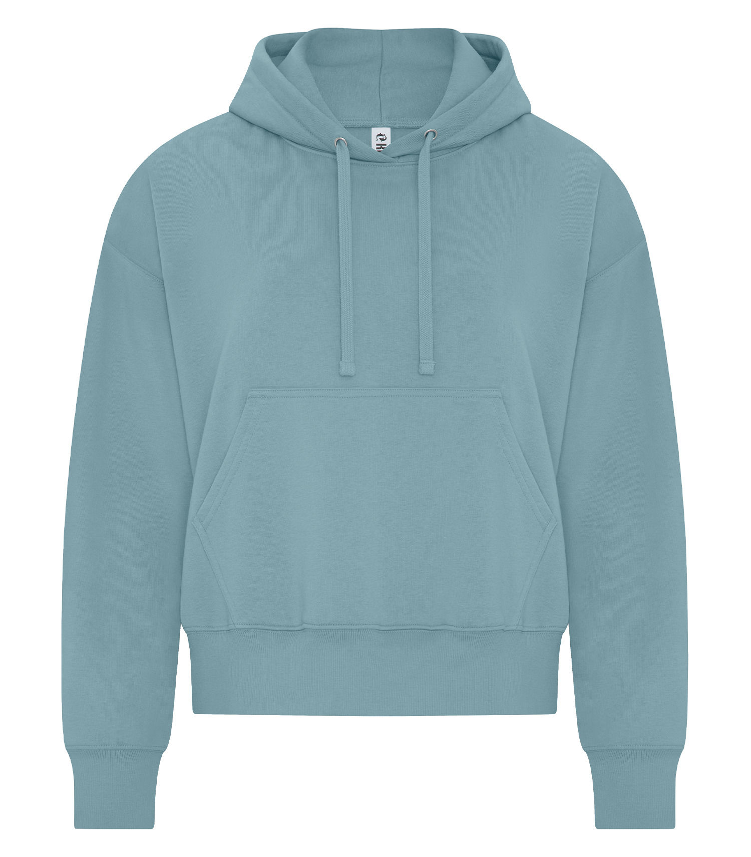 Koi Element CFF Pullover Ladies Hoodie in Blue Mist
