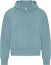 Am image of a Custom Koi Element CFF Pullover Ladies Hoodie in Blue Mist!