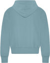 Am image of a Custom Koi Element CFF Pullover Ladies Hoodie in Blue Mist!