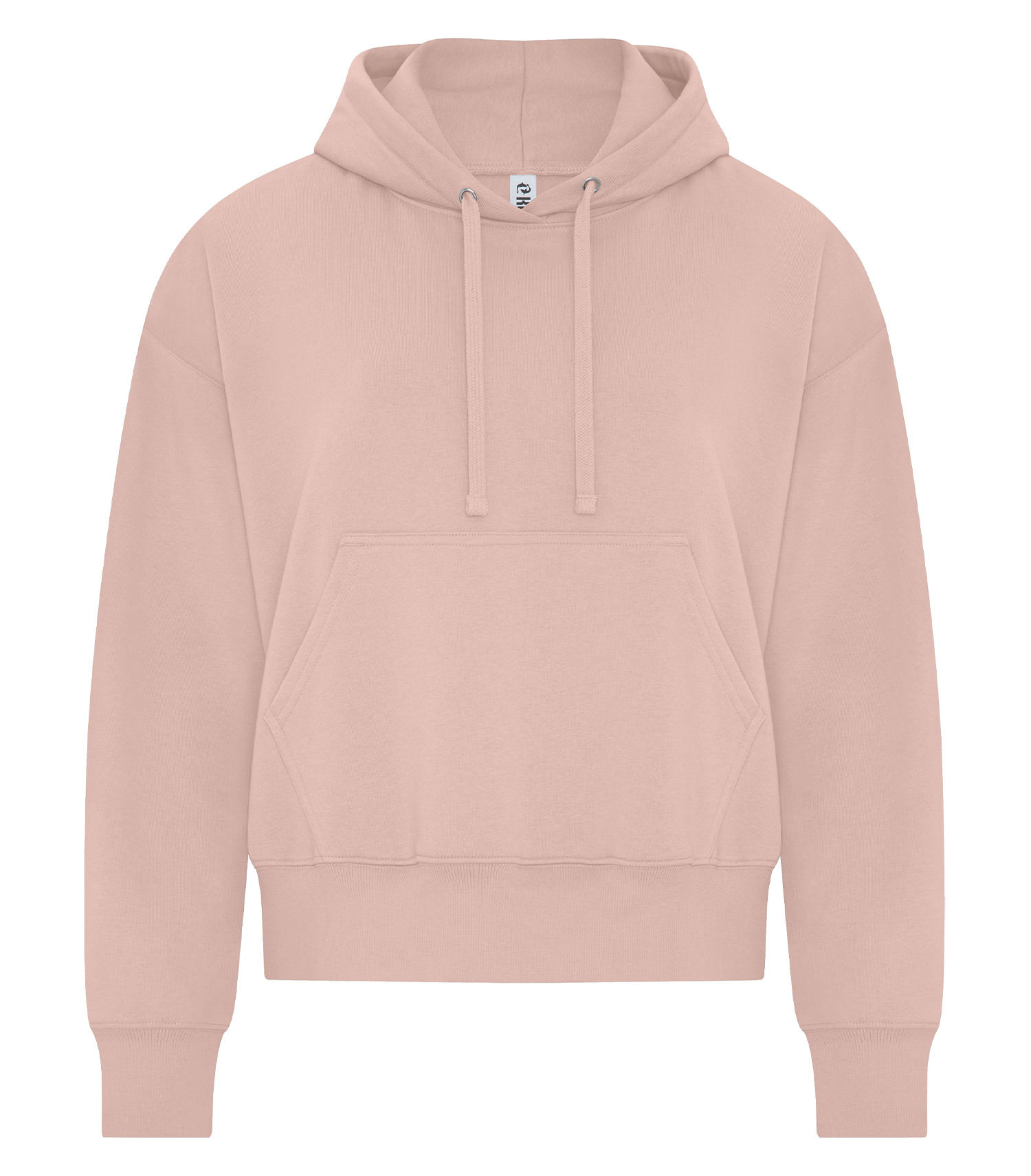 Koi Element CFF Pullover Ladies Hoodie in Dusty Rose