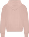 Am image of a Custom Koi Element CFF Pullover Ladies Hoodie in Dusty Rose!