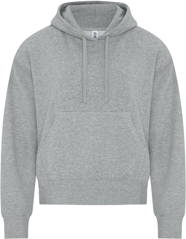 Am image of a Custom Koi Element CFF Pullover Ladies Hoodie in Grey Heather!