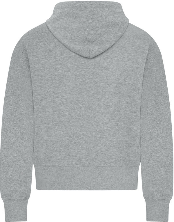 Am image of a Custom Koi Element CFF Pullover Ladies Hoodie in Grey Heather!