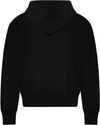 Am image of a Custom Koi Element CFF Pullover Ladies Hoodie in Onyx!