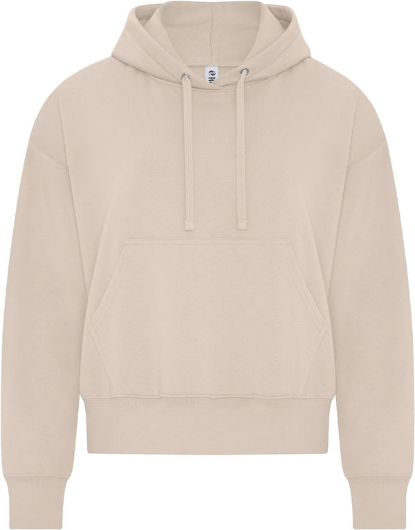 Am image of a Custom Koi Element CFF Pullover Ladies Hoodie in Sahara!