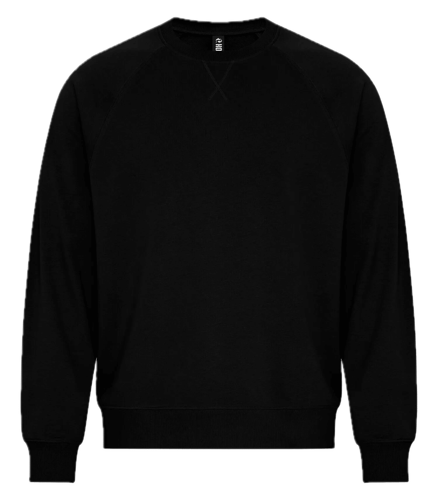 Koi Element CVC French Terry Crewneck in Onyx