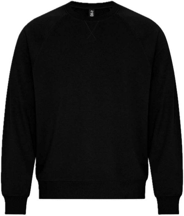 Am image of a Custom Koi Element CVC French Terry Crewneck in Onyx!
