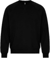 Am image of a Custom Koi Element CVC French Terry Crewneck in Onyx!