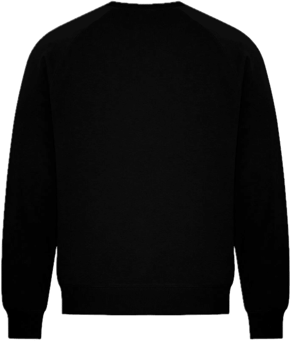 Am image of a Custom Koi Element CVC French Terry Crewneck in Onyx!