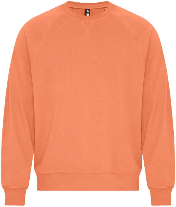 Am image of a Custom Koi Element CVC French Terry Crewneck in Terracotta!