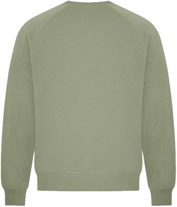 Am image of a Custom Koi Element CVC French Terry Crewneck in Thyme!