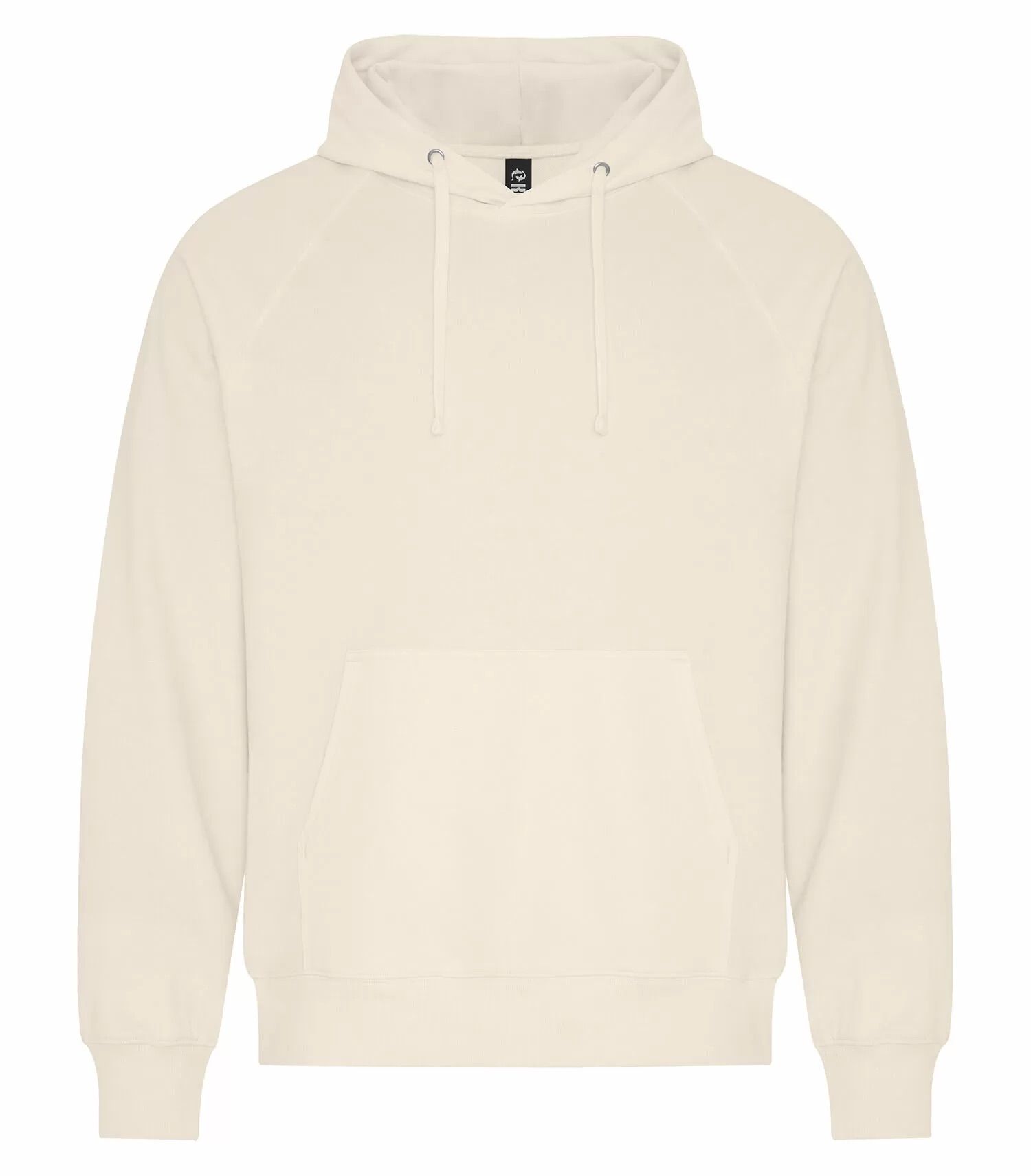 Koi Element CVC French Terry Hoodie in Natural