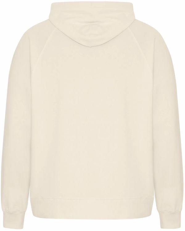 Am image of a Custom Koi Element CVC French Terry Hoodie in Natural!