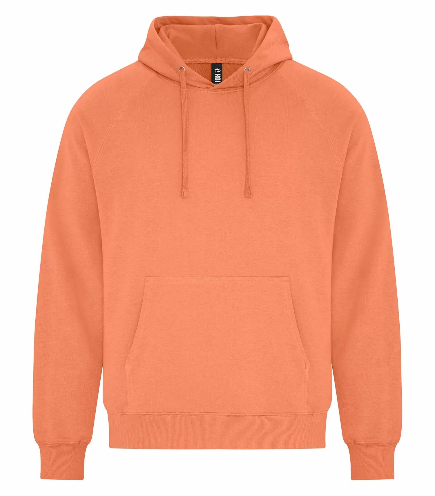 Koi Element CVC French Terry Hoodie in Terracotta