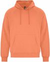 Am image of a Custom Koi Element CVC French Terry Hoodie in Terracotta!