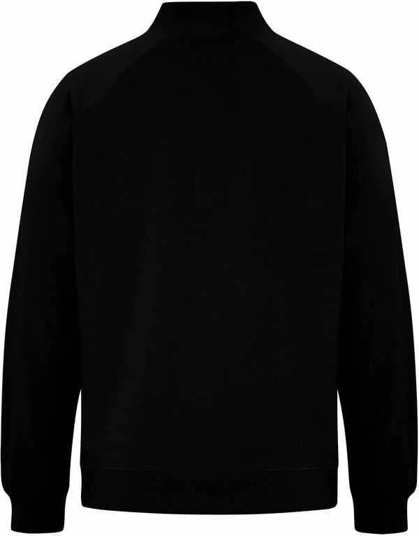 Am image of a Custom Koi Element CVC French Terry Quarter Zip in Onyx!