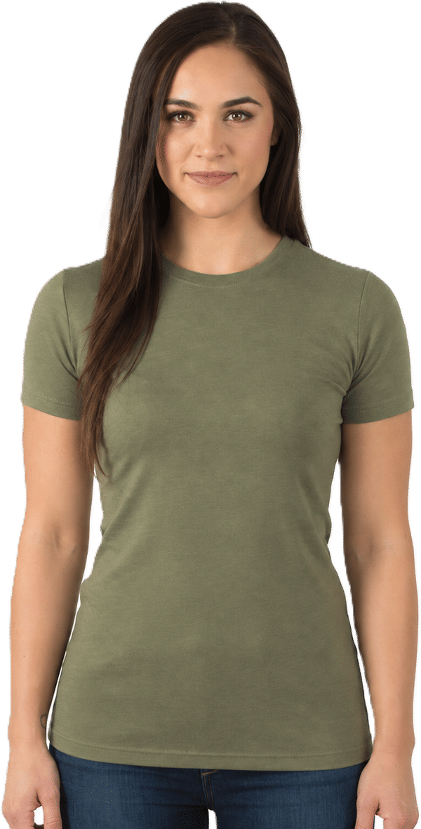 An image of a Custom Koi Element Ring Spun Blend Ladies Tee!