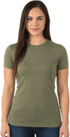 An image of a Custom Koi Element Ring Spun Blend Ladies Tee!