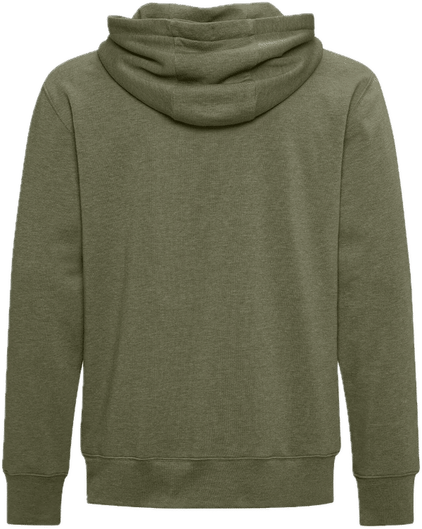 Am image of a Custom Koi Element Triblend Fleece Full Zip Hoodie in Military Frost!
