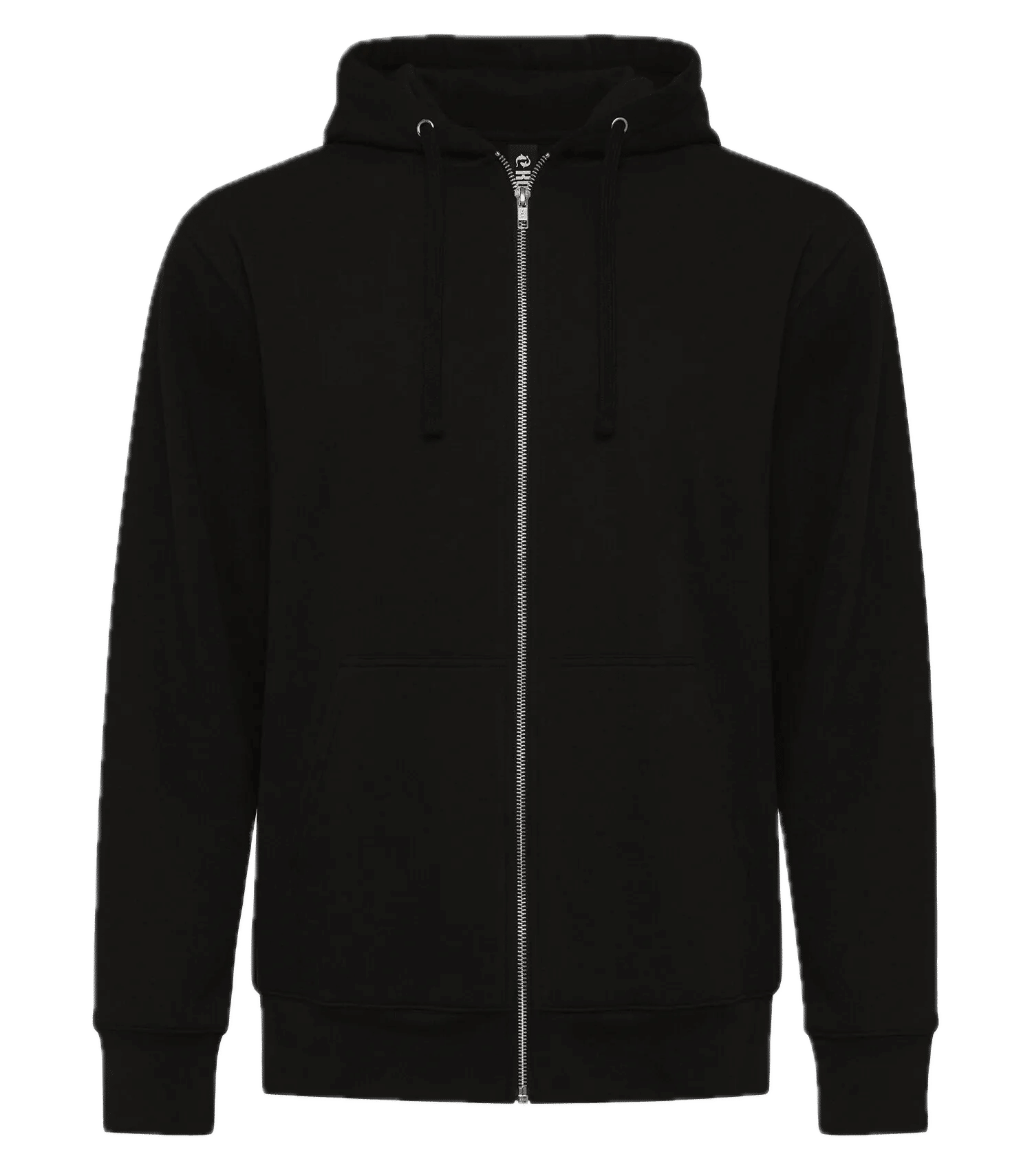 Koi Element Triblend Fleece Full Zip Hoodie in Onyx