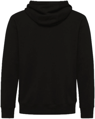 Am image of a Custom Koi Element Triblend Fleece Full Zip Hoodie in Onyx!