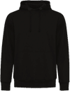 Am image of a Custom Koi Element Triblend Fleece Pullover Hoodie in Onyx!