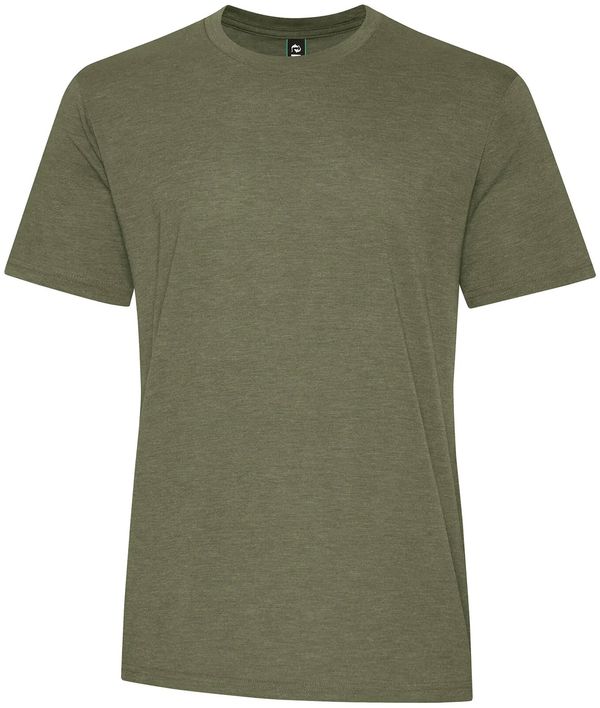 Am image of a Custom KOI Element Triblend Tee in Military Frost!