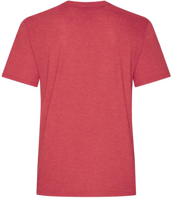 Am image of a Custom KOI Element Triblend Tee in Scarlet Frost!
