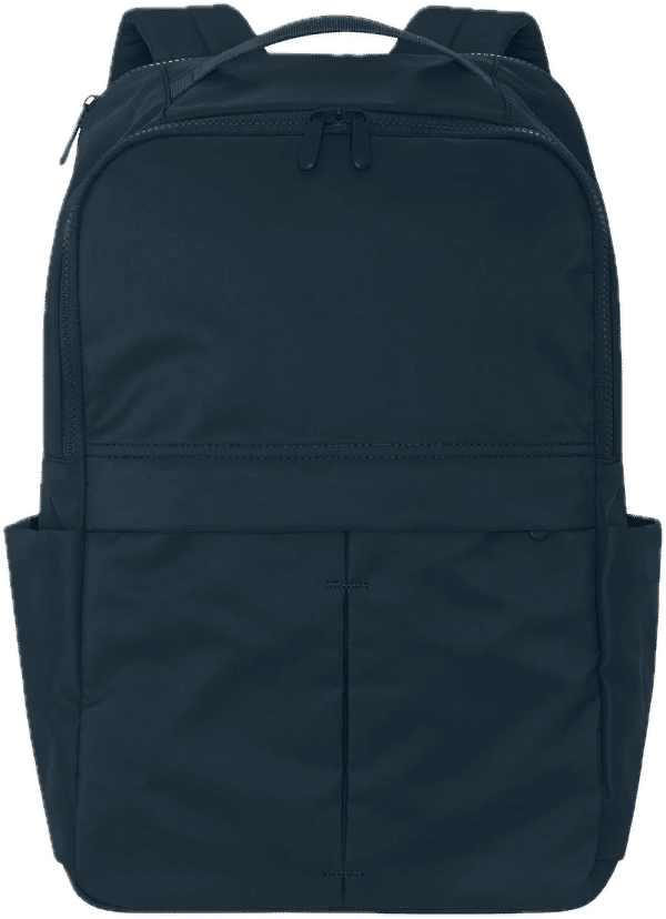 Am image of a Custom Koi Matte Backpack in Midnight Navy!