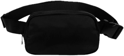 Am image of a Custom Koi Matte Hip Pack in Onyx!