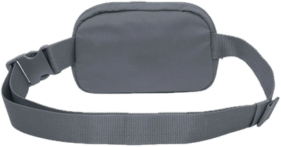 Am image of a Custom Koi Matte Hip Pack in Storm Grey!