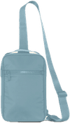 An image of a Custom Koi Matte Sling Bag in Blue Mist!