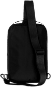 Am image of a Custom Koi Matte Sling Bag in Onyx!