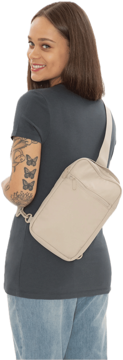 An image of a Custom Koi Matte Sling Bag!