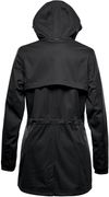 Am image of a Custom Stormtech Womens Belcarra Softshell in Black!