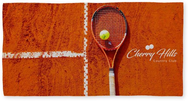 Am image of a Custom Full Colour Sublimated Junior Beach Towel 22