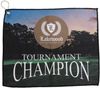 Am image of a Custom Full Colour Sublimated Waffle Golf Towel 15