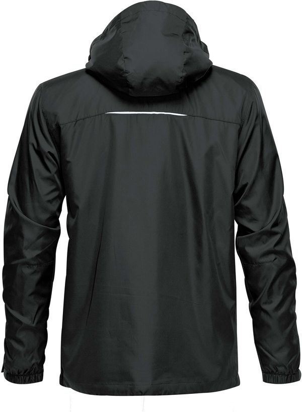Am image of a Custom Stormtech Men's Nautilus 3 In 1 System Jacket in Black!
