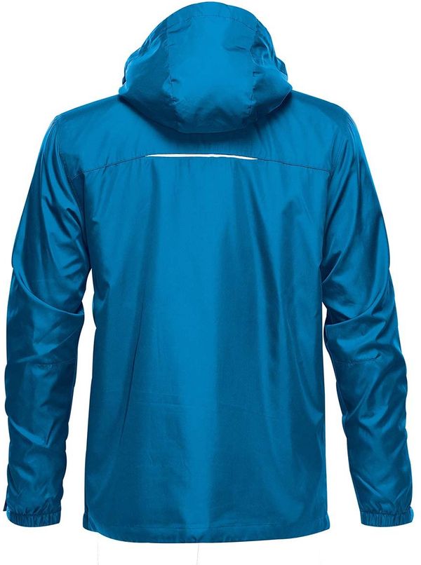 Am image of a Custom Stormtech Men's Nautilus 3 In 1 System Jacket in Azure Blue!