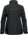 Am image of a Custom Stormtech Women's Nautilus 3 In 1 System Jacket in Black!