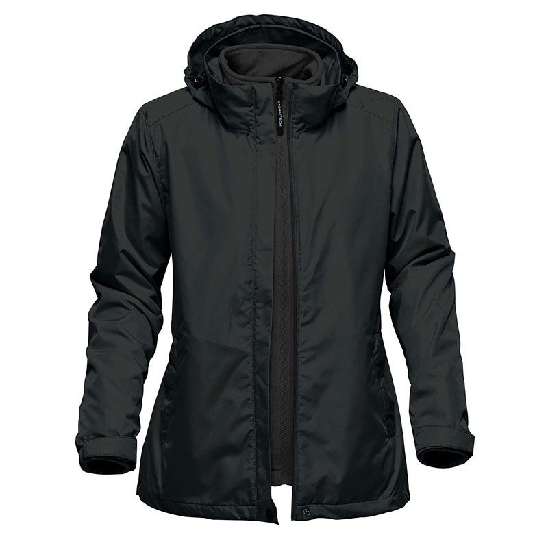 Stormtech Women's Nautilus 3 In 1 System Jacket in Black
