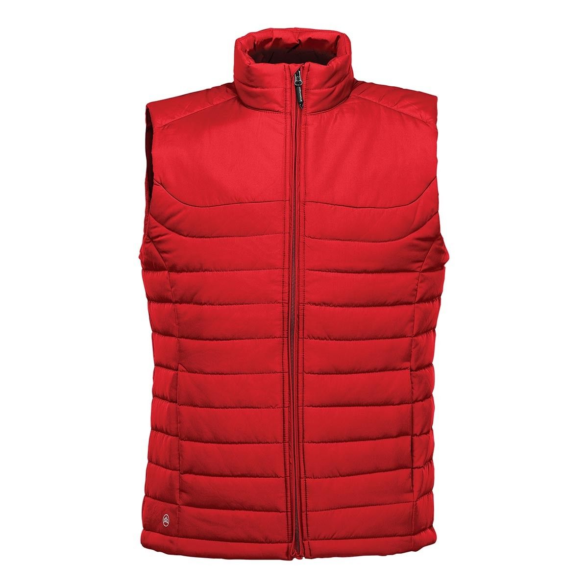 STORMTECH MENS NAUTILUS QUILTED VEST in BRIGHT RED