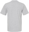 Am image of a Custom King Fashion Super Weight Jersey Short Sleeve T Shirt in Athletic Grey!