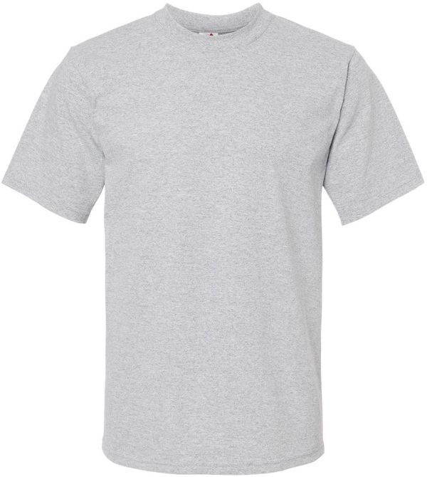Am image of a Custom King Fashion Super Weight Jersey Short Sleeve T Shirt in Athletic Grey!