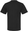 Am image of a Custom King Fashion Super Weight Jersey Short Sleeve T Shirt in Black!