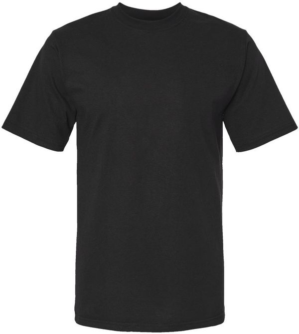 Am image of a Custom King Fashion Super Weight Jersey Short Sleeve T Shirt in Black!