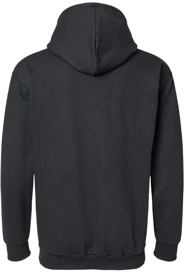 Am image of a Custom King Fashion Two Tone Hooded Sweatshirt in Black/Kelly!