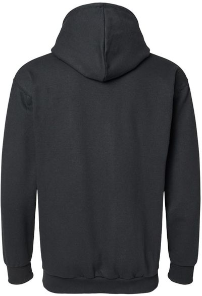 Am image of a Custom King Fashion Two Tone Hooded Sweatshirt in Black/Kelly!