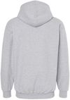 Am image of a Custom King Fashion Two Tone Hooded Sweatshirt in Sport Grey/Purple!