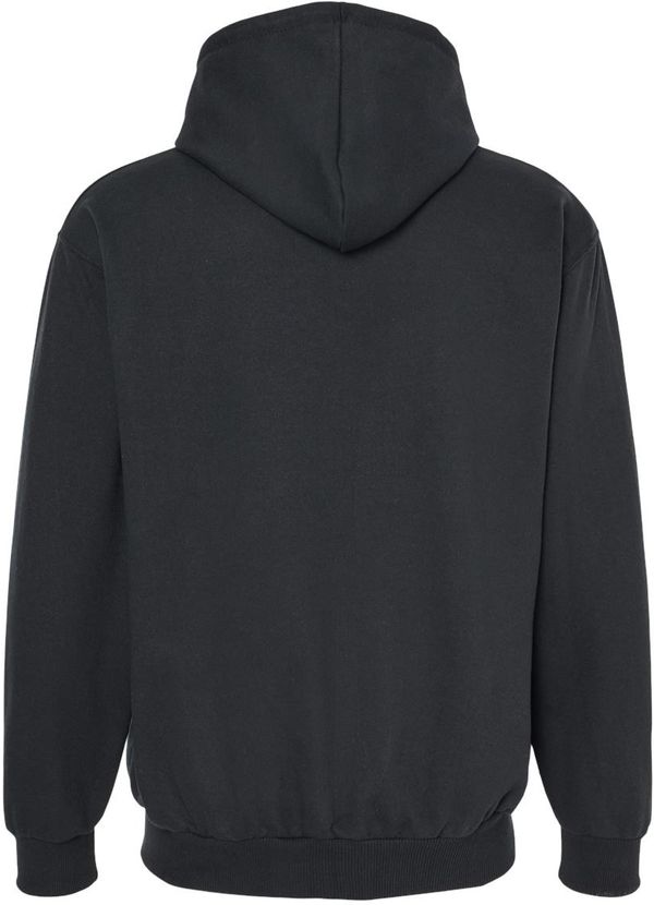 Am image of a Custom King Fashion Full Zip Hooded Sweatshirt in Black/Charcoal!